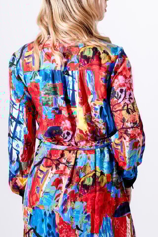 Robe chemise - Turquoise