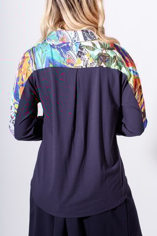 Chemisier - Bleu marine