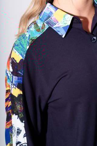 Chemisier - Bleu marine