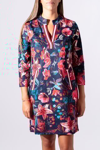 Robe droite - Bleu marine