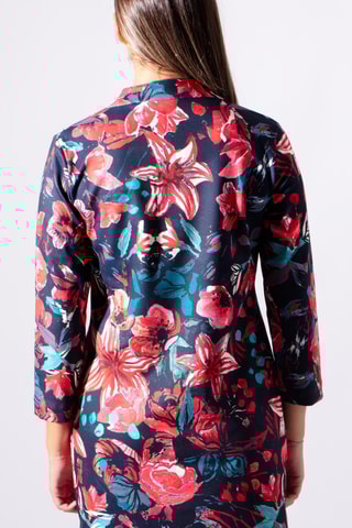 Robe droite - Bleu marine