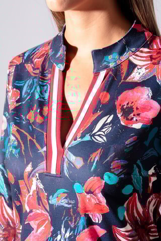 Robe droite - Bleu marine