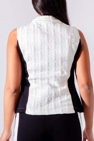 Gilet sans manches - Blanc