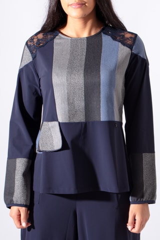 Blouse - Bleu marine