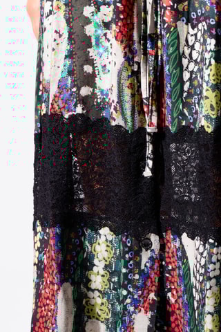 Robe chemise - Blanc et rouge