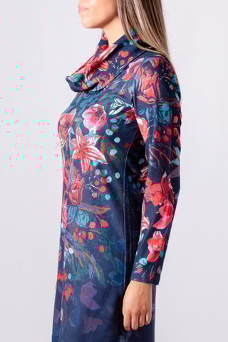 Robe droite - Bleu marine