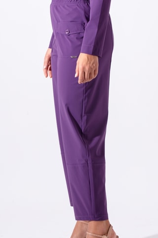 Pantalon 7/8 - Violet