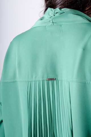 Gilet long - Vert menthe