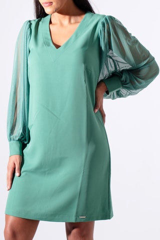 Robe droite - Vert