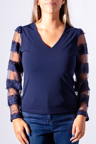Blouse - Bleu nuit