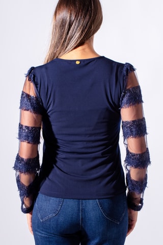 Blouse - Bleu nuit