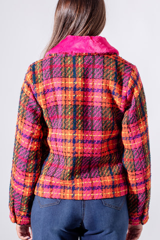 Veste en tweed - Rose