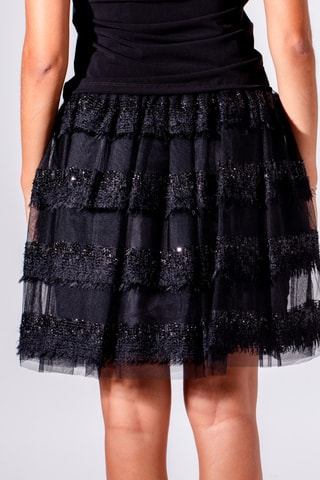 Jupe patineuse - Noir