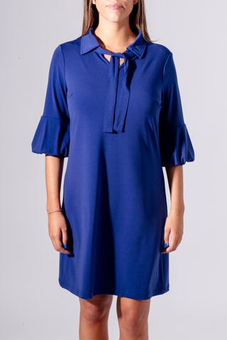 Robe droite - Bleu roi