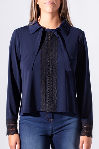 Blouse - Bleu nuit
