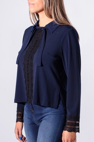 Blouse - Bleu nuit