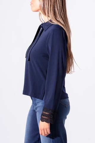 Blouse - Bleu nuit