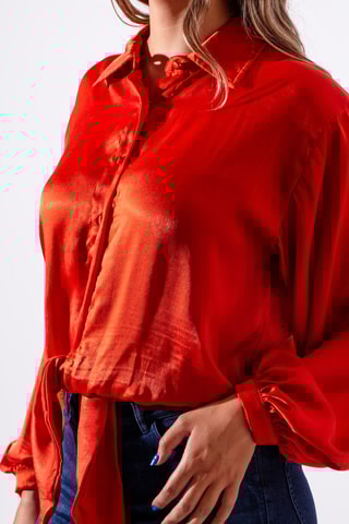 Chemisier - Orange