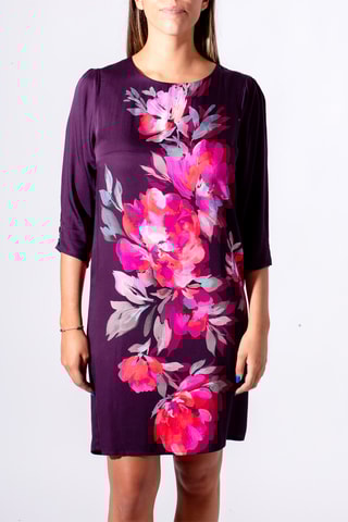 Robe droite - Fuchsia