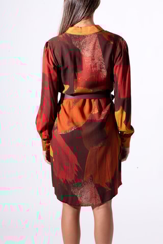 Robe chemise - Marron