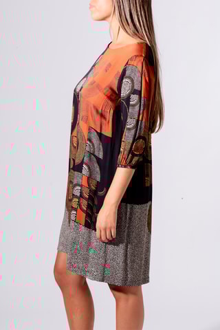 Robe droite - Rouge brique