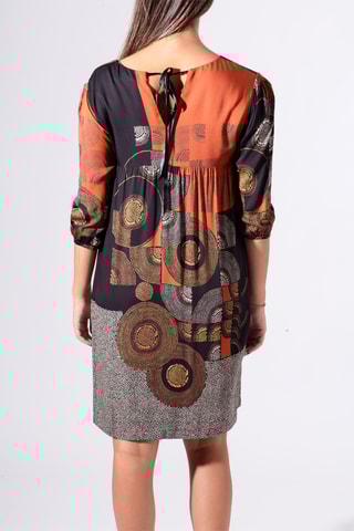 Robe droite - Rouge brique