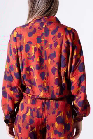 Chemisier noué - Rouge