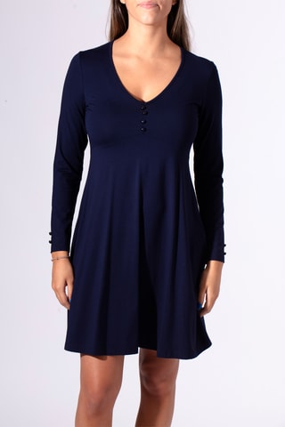 Robe patineuse - Bleu nuit