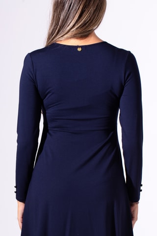 Robe patineuse - Bleu nuit