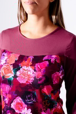 Robe droite - Fuchsia