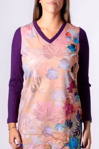 Robe droite - Violet