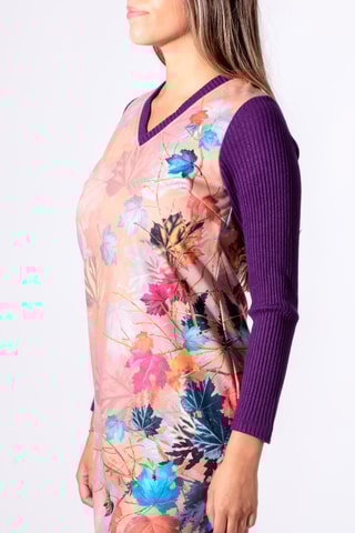 Robe droite - Violet