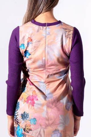 Robe droite - Violet