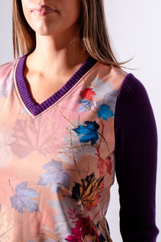 Robe droite - Violet