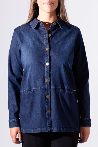 Veste en jean - Bleu