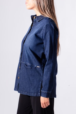 Veste en jean - Bleu