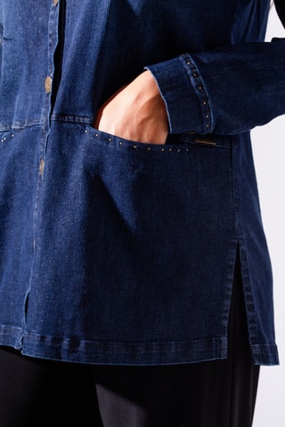 Veste en jean - Bleu