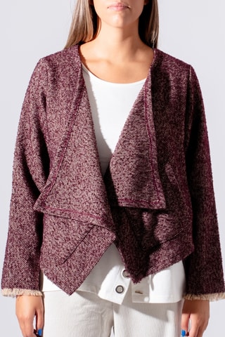 Gilet - Bordeaux chiné