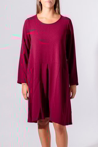 Robe trapèze - Bordeaux