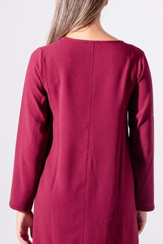 Robe trapèze - Bordeaux