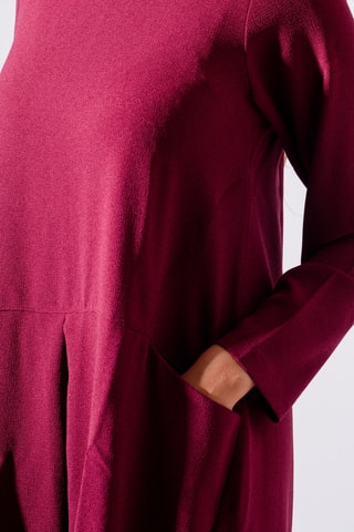 Robe trapèze - Bordeaux