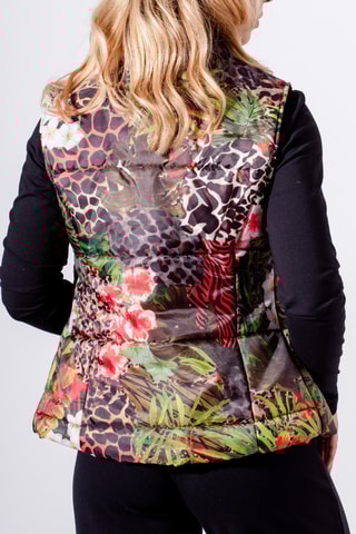 Doudoune sans manches - Rouge