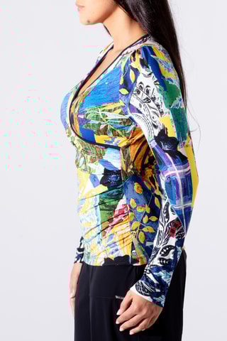 Blouse - Bleu cobalt