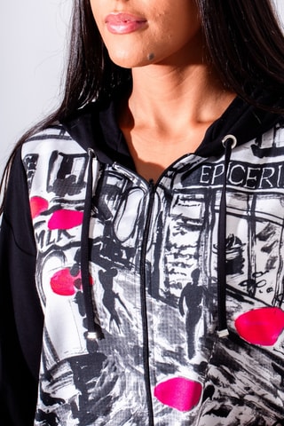 Sweat à capuche - Noir