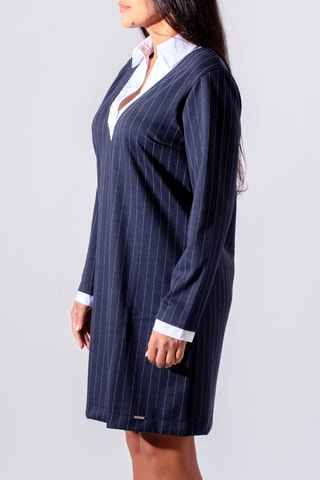 Robe droite - Bleu marine