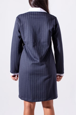 Robe droite - Bleu marine