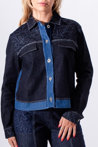 Veste en jean - Bleu