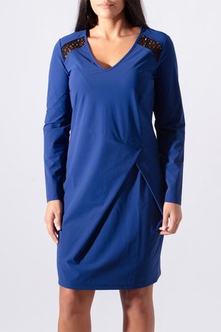 Robe droite - Bleu roi