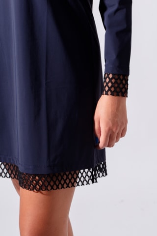 Robe droite - Bleu marine