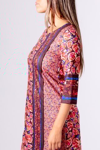 Robe droite - Fuchsia